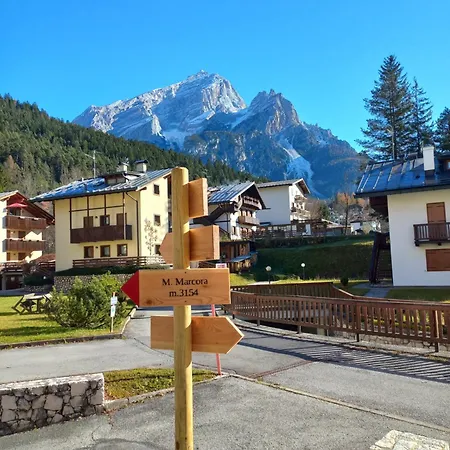 Апартаменты Vale E Schena Cortina 4 Posti Letto Сан-Вито-ди-Кадоре